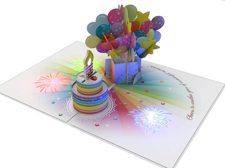Dessie® Fun Surprise 3D Pop Up Happy Birthday Card with Music