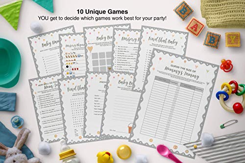 Baby Shower Games by Dessie