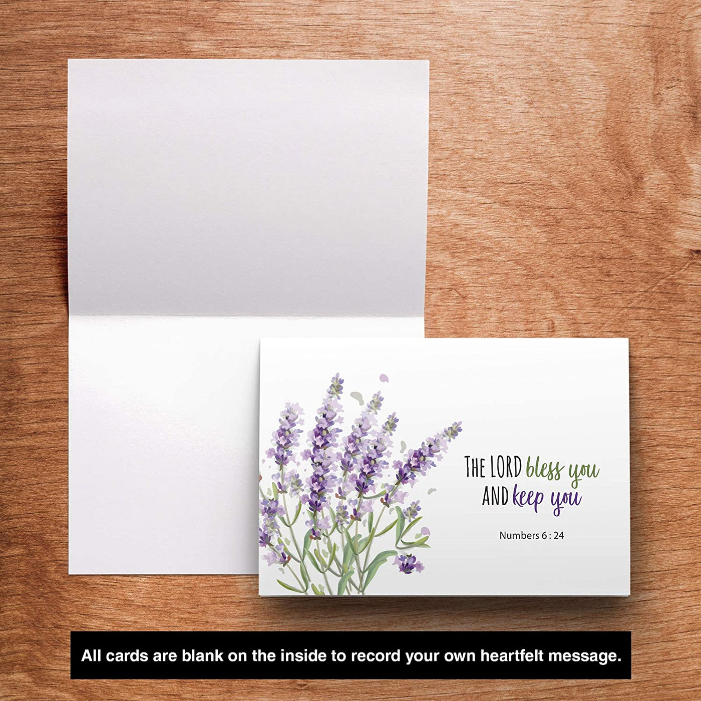 Dessie® 60 Inspirational Christian Cards with Uplifting Verses and Designs, 4” x 6”