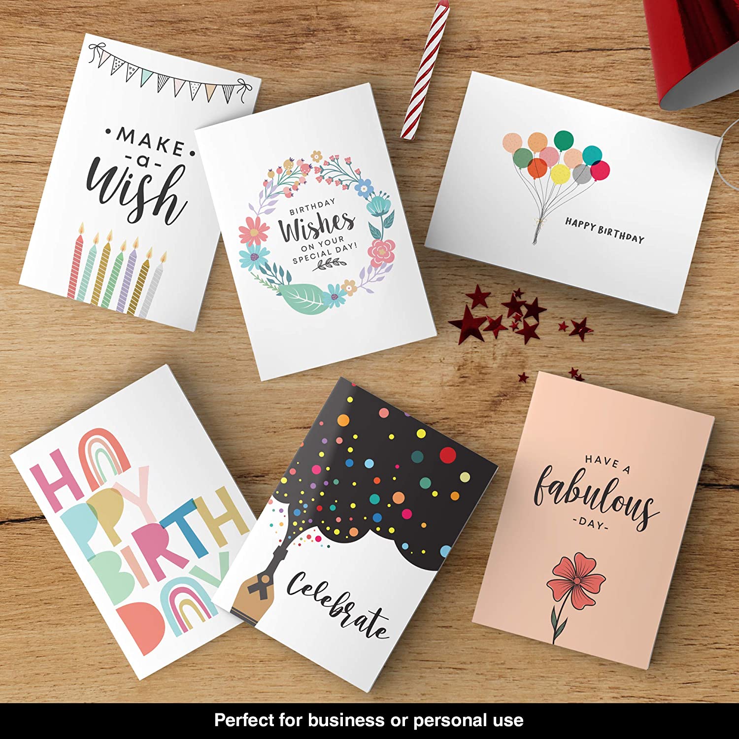 happy birthday greeting card designs Images High... Dessie® 60 Happy Birthday Greeting Cards with Unique Designs and Birth ...